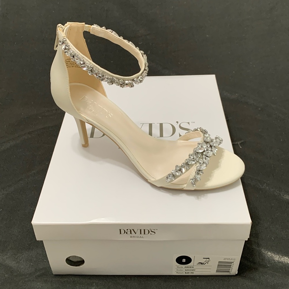David’s Bridal Arden shoes
